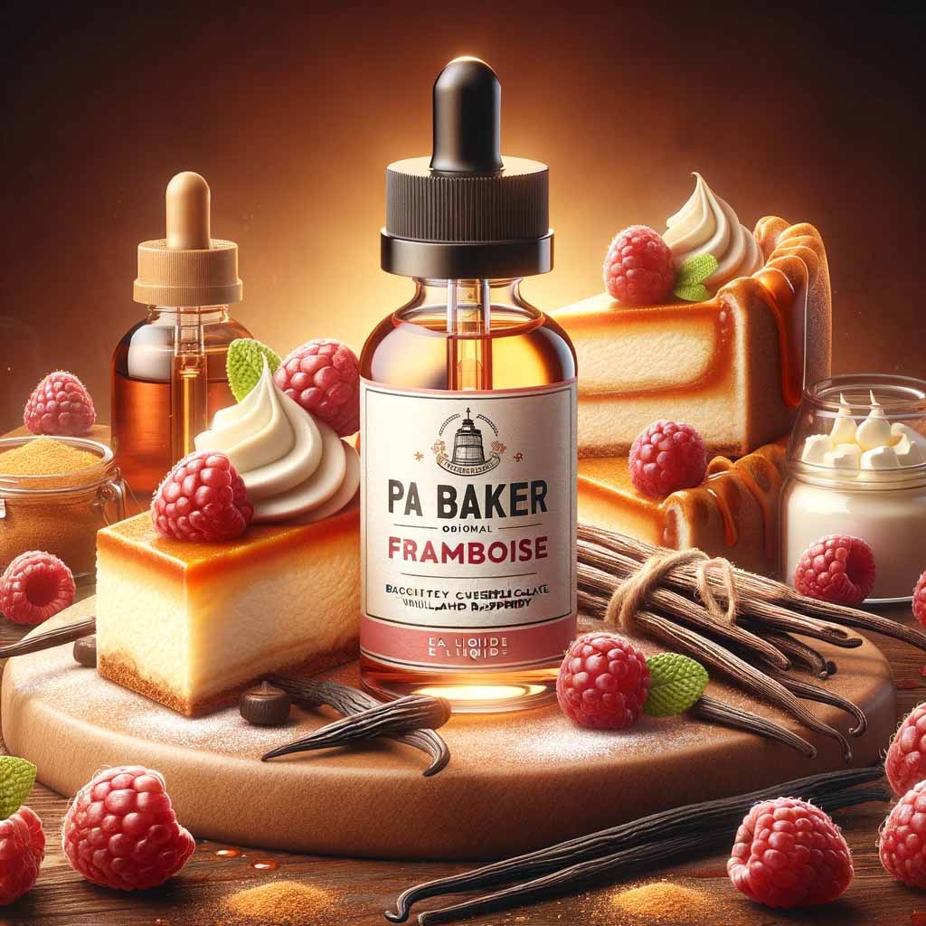 Pa Baker Framboise E Liquid, Any VG Ratio