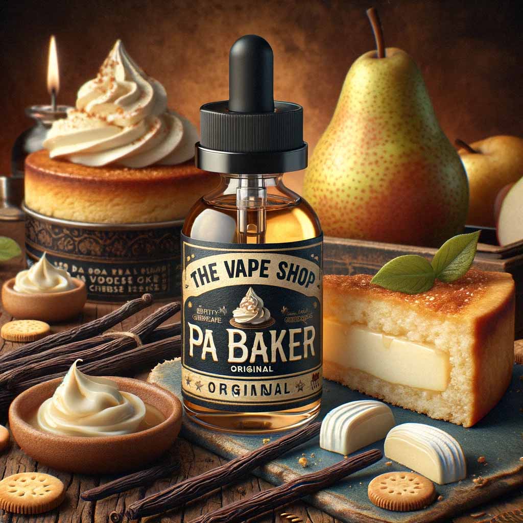 Pa Baker Original E Liquid, Any VG Ratio - The Vape Shop